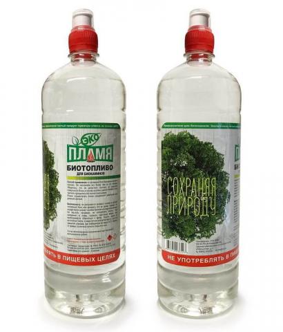 Биотопливо "Экопламя" 1,5л