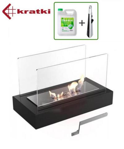 Подарочный набор биокамина Galina (Зажигалка+биотопливо)