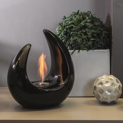 Наcтольный биокамин Symfony black